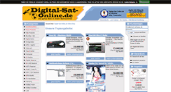 Desktop Screenshot of digital-sat-online.de